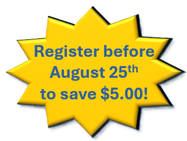 register now and save